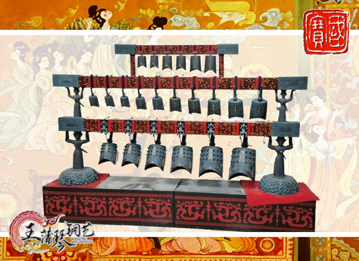22件C型編鐘、小型演奏級、F調(diào)主旋律